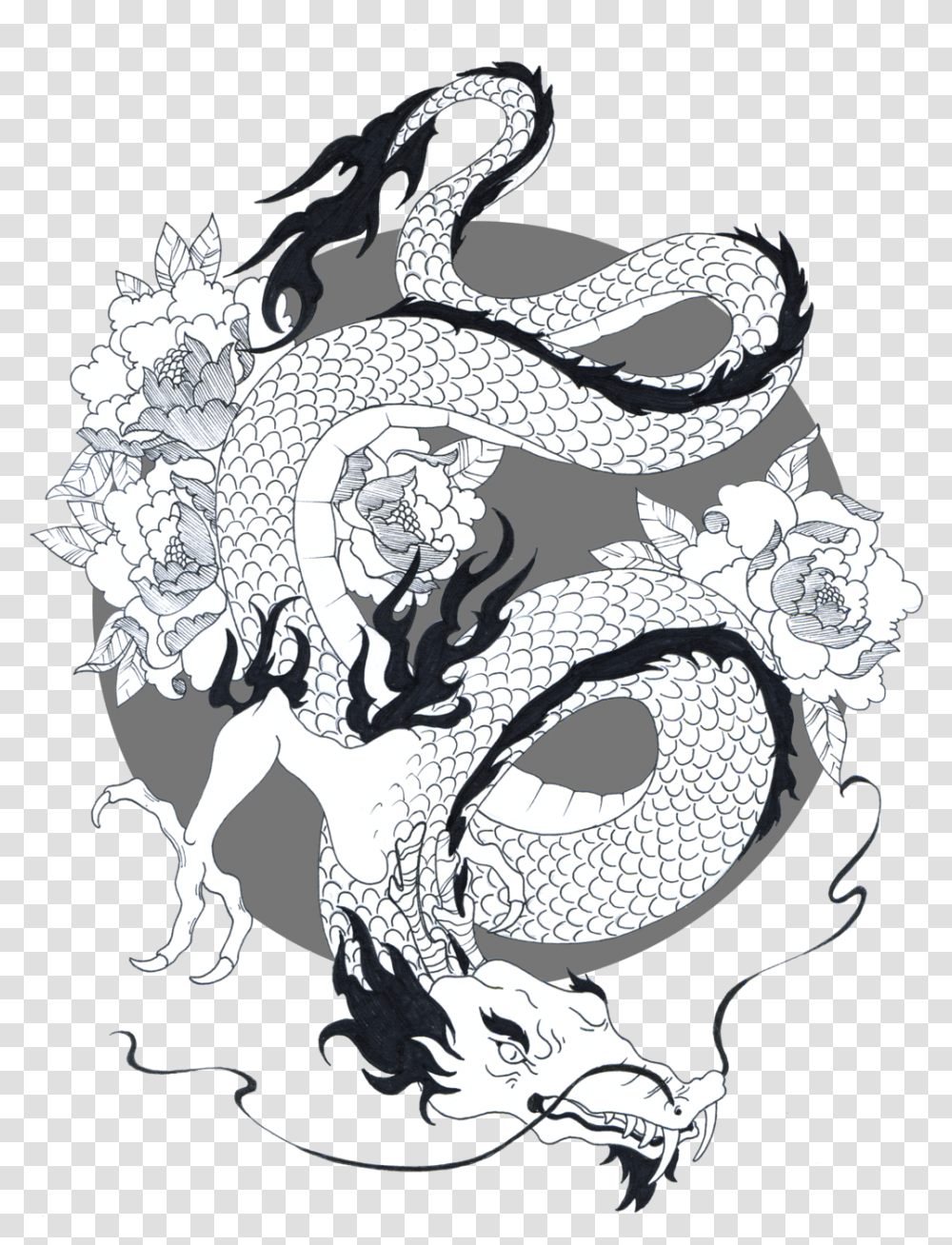 Japanese Dragon Clipart Japanese Dragon, Drawing Transparent Png