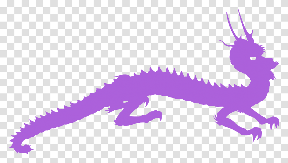 Japanese Dragon Silhouette Mythical Creature, Reptile, Animal, Crocodile, Alligator Transparent Png
