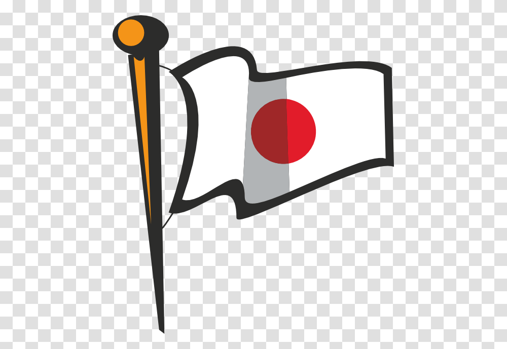 Japanese Flag Clipart Japan Flag, Weapon, Hip Transparent Png