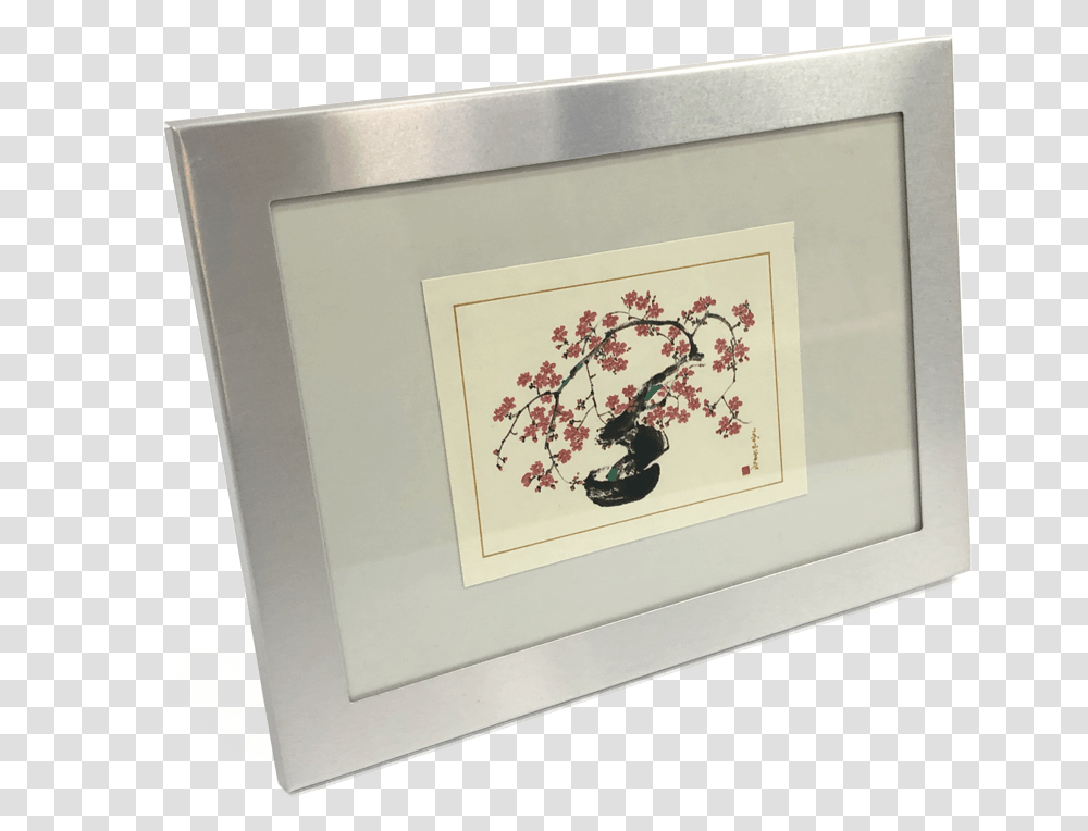 Japanese Floral Art Picture Frame, Mailbox, Tabletop, Furniture, Canvas Transparent Png
