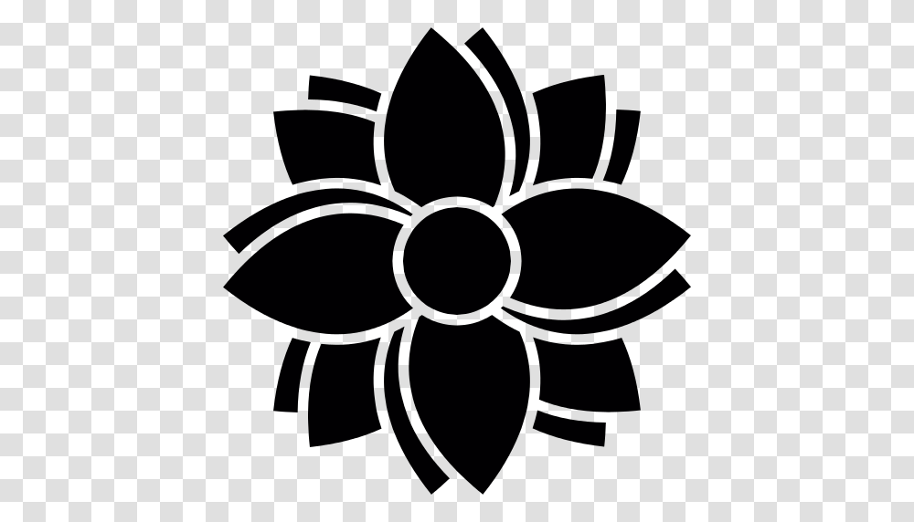 Japanese Flower Icon, Flare, Light Transparent Png