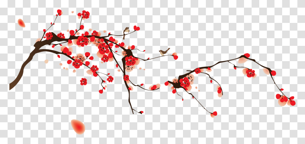 Japanese Flowering Cherry Art Cherry Blossom Japan, Plant, Petal, Graphics, Floral Design Transparent Png