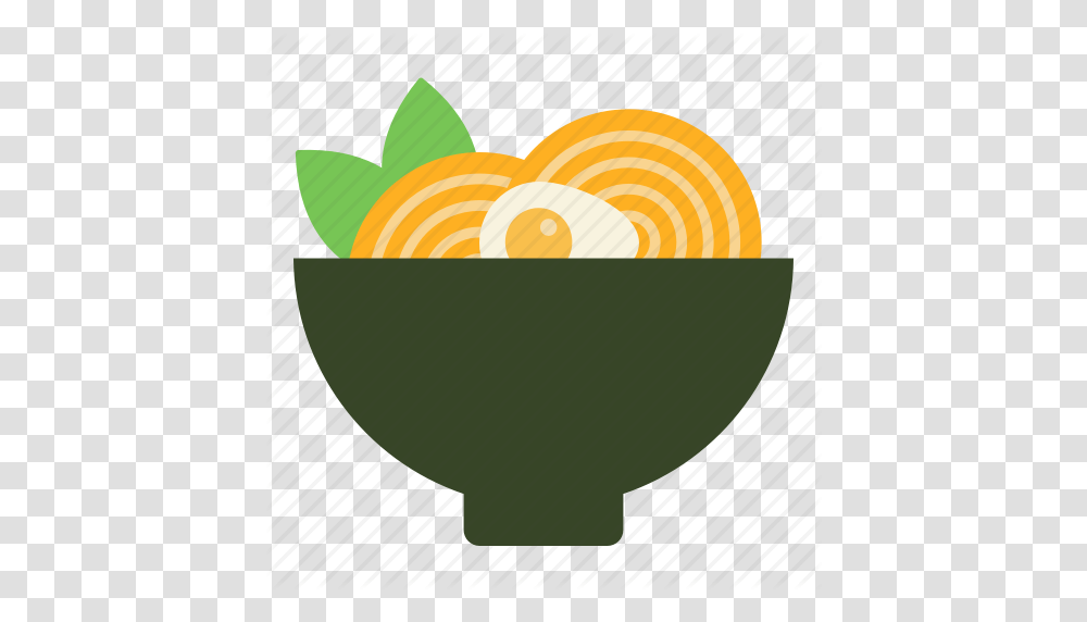 Japanese Food Naruto Noodle Ramen Icon, Bowl, Plant, Fruit, Citrus Fruit Transparent Png