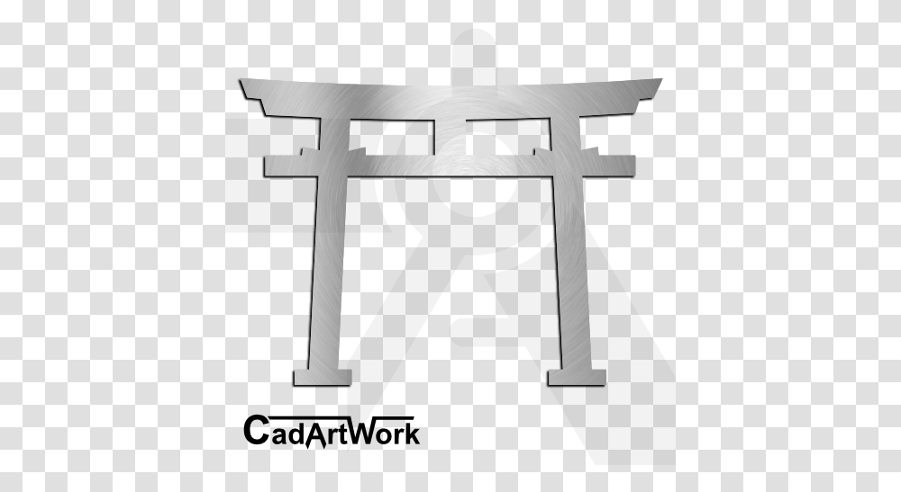 Japanese Gate Dxf Clip Art Picnic Table, Cross, Symbol, Torii, Architecture Transparent Png