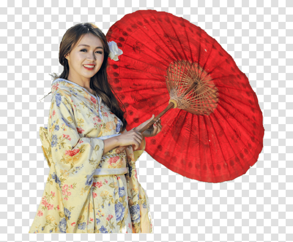 Japanese Girl Kimono, Apparel, Person, Human Transparent Png