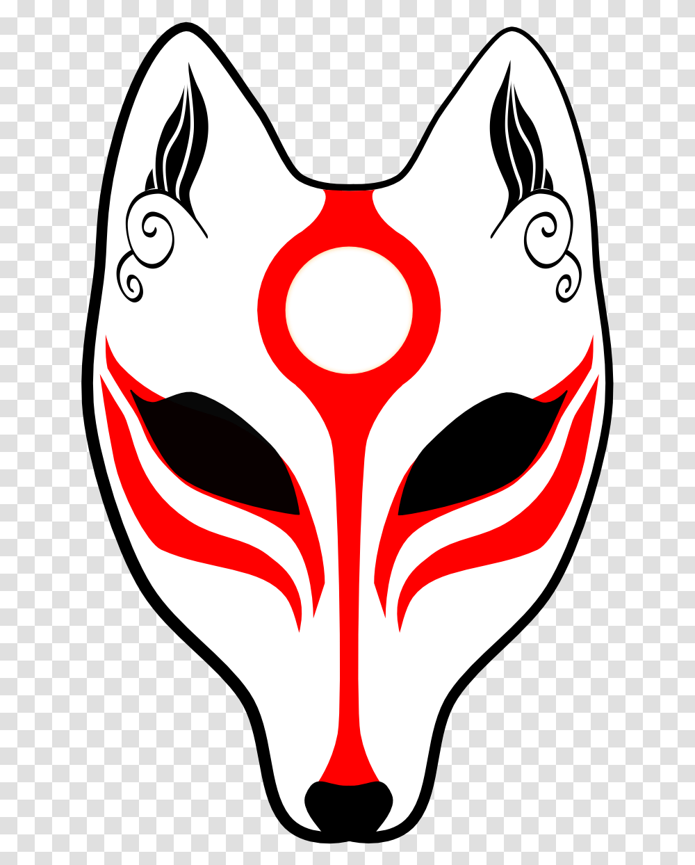 Japanese Kitsune Mask, Logo, Trademark, Label Transparent Png