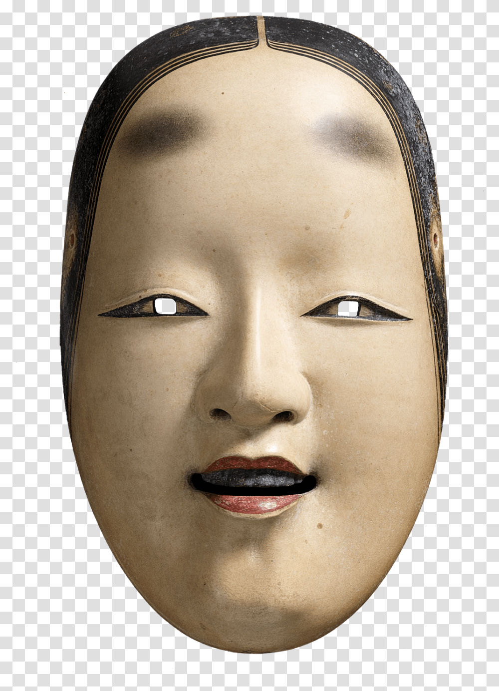Japanese Mask, Head, Lipstick, Cosmetics, Person Transparent Png
