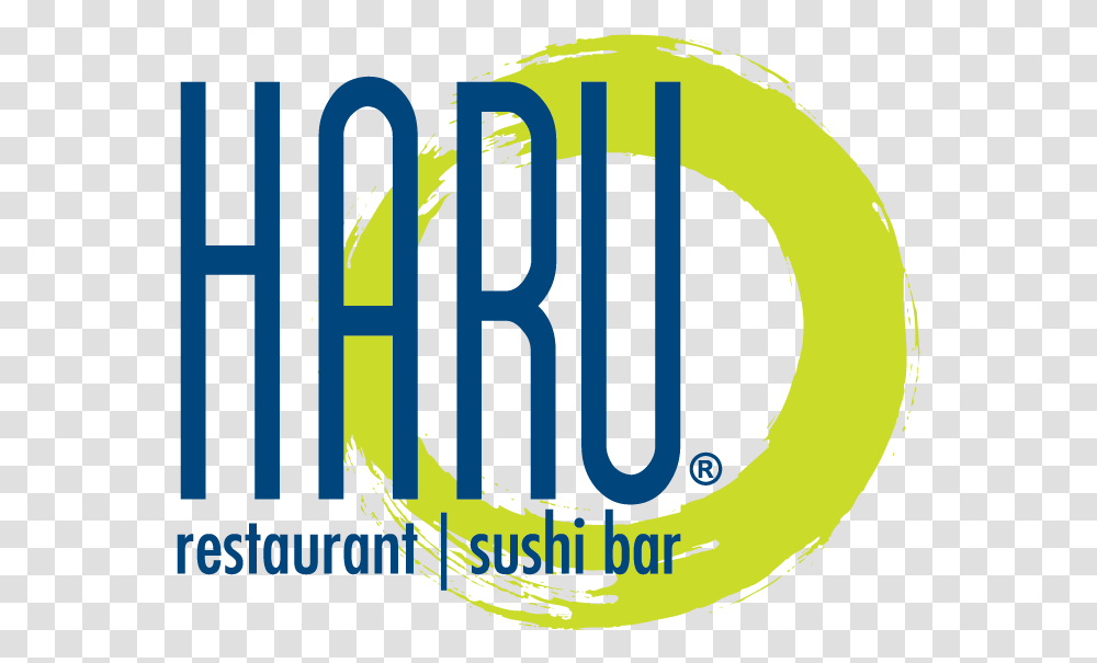 Japanese Restaurant Haru Sushi Nyc Logo, Text, Word, Number, Symbol Transparent Png