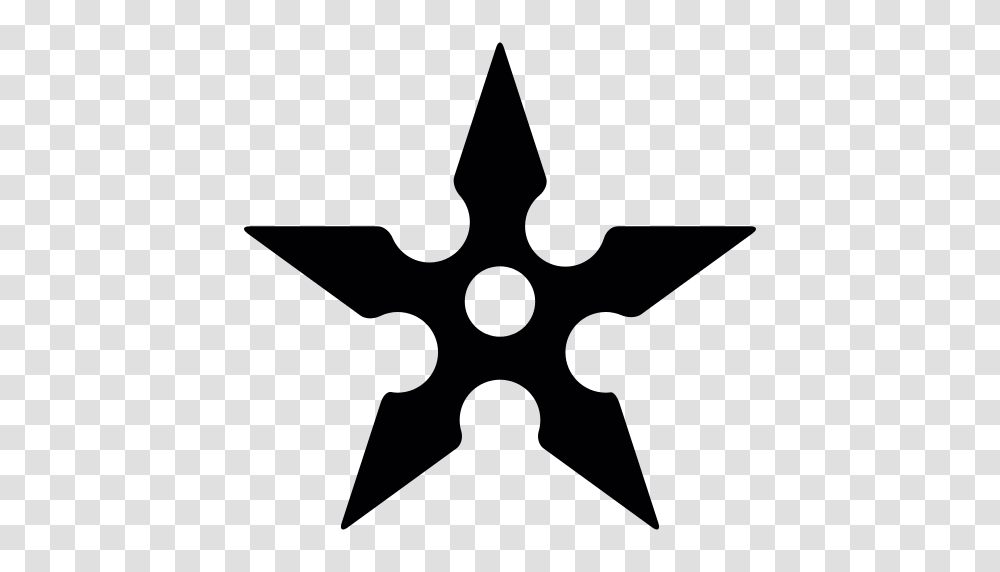 Japanese Shuriken Icon, Star Symbol, Outdoors Transparent Png