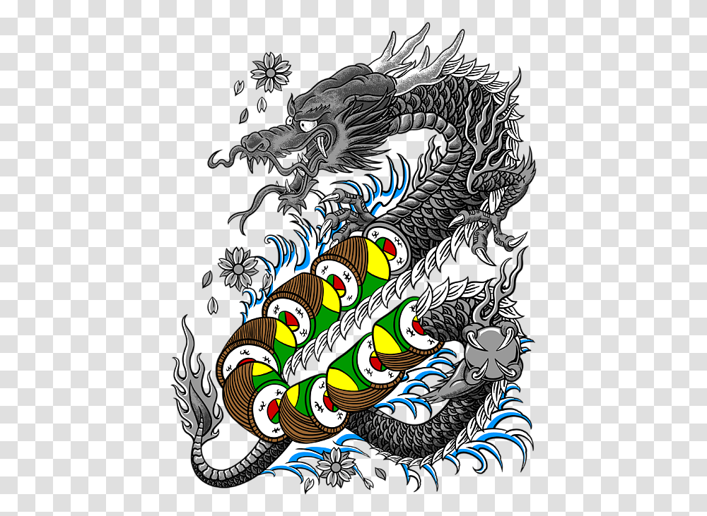 Japanese Style Japanese Dragon, Poster, Advertisement Transparent Png