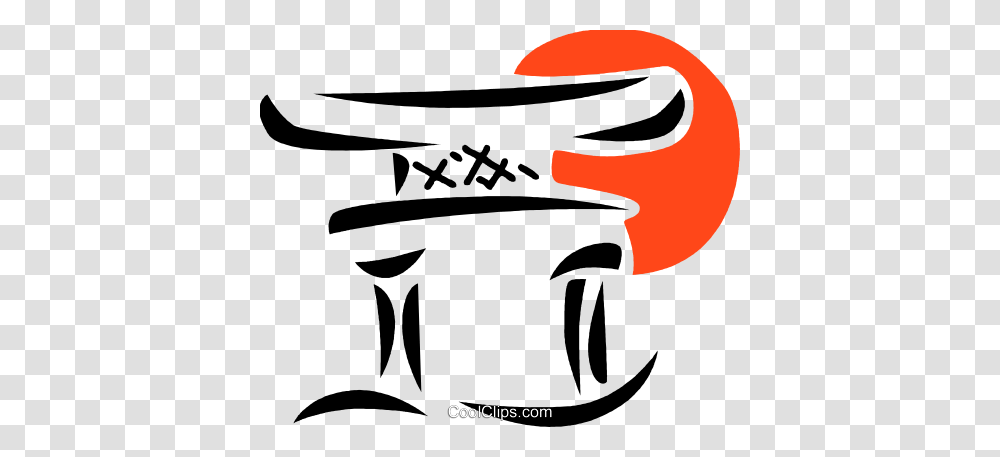 Japanese Temple Royalty Free Vector Clip Art Illustration, Anvil, Tool, Stencil Transparent Png