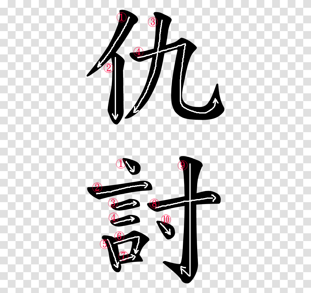 Japanese Word For Vengeance, Bow, Plot, Number Transparent Png