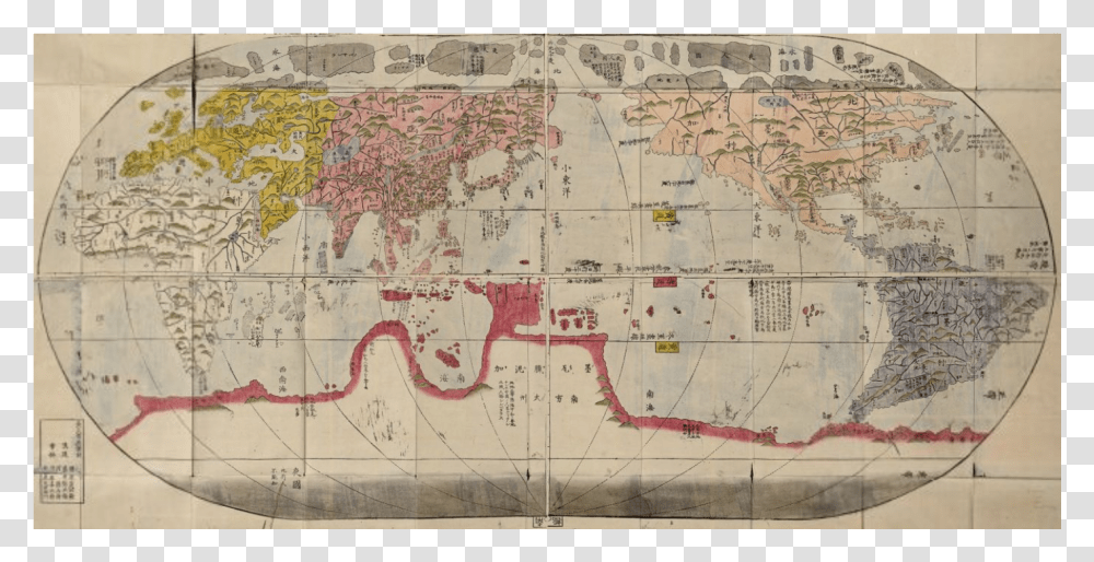 Japanese World Map, Diagram, Plot, Atlas, Rug Transparent Png