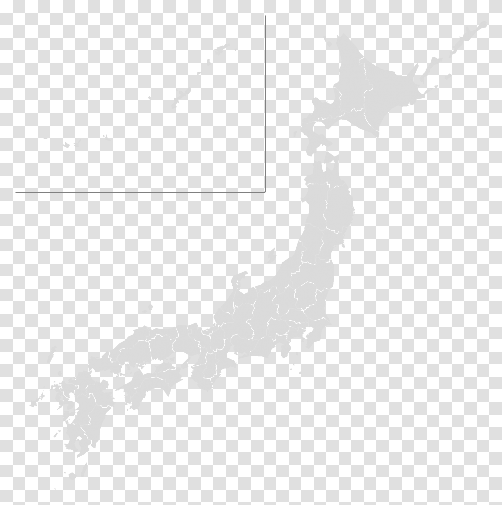 Japangrey Borders Japan Race Tracks Map, Diagram, Plot, Atlas, Bonfire Transparent Png