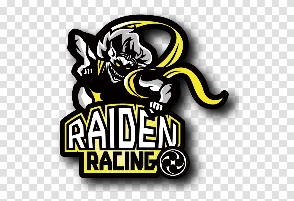 Japanquots First Professional Drone Racing Team Quotraiden Drone Racing Team Logo, Advertisement, Poster, Flyer, Paper Transparent Png