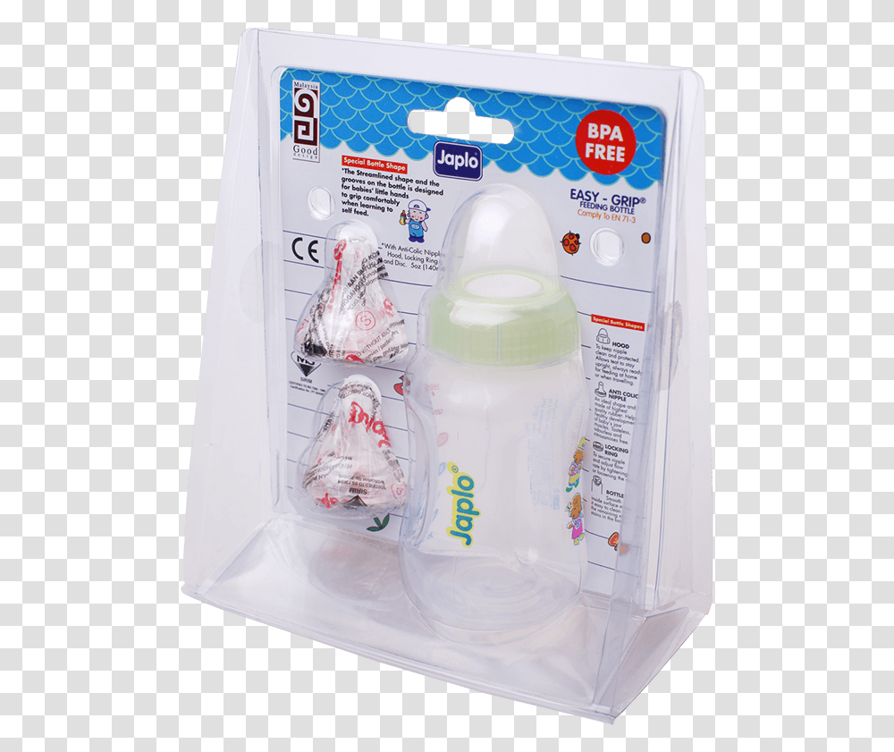 Japlo Easy Grip Feeding Bottle Baby Bottle, Plastic, Diaper, Plastic Bag, Toothpaste Transparent Png