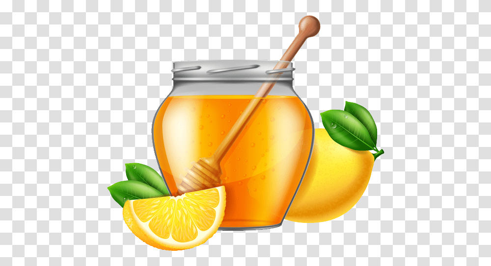 Jar Clipart Juice Lemon And Honey Vector, Plant, Food, Mixer, Appliance Transparent Png