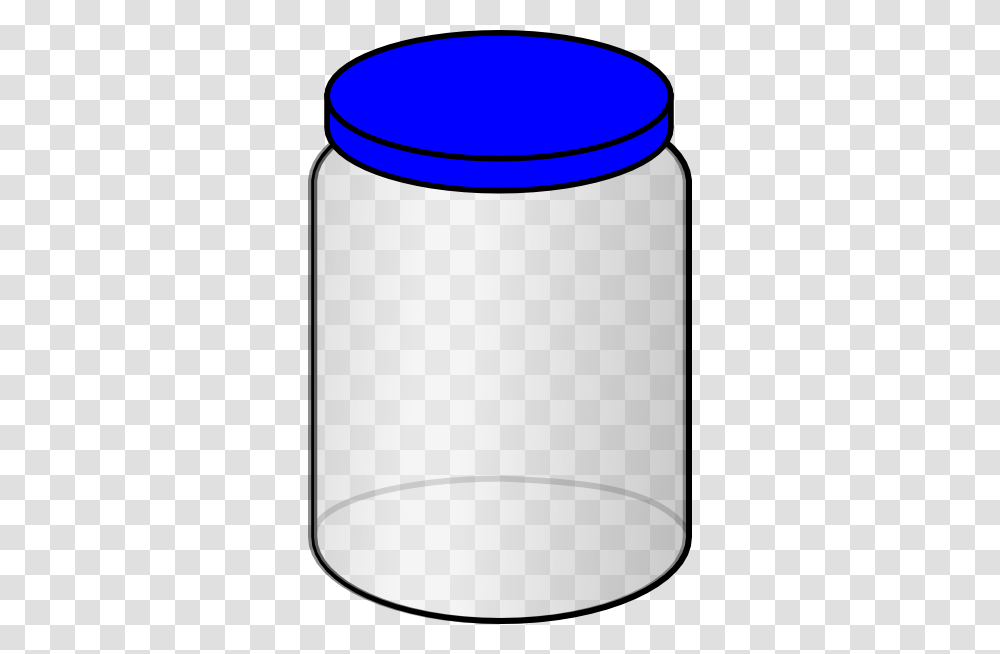 Jar With Blue Lid Clip Art, Lamp, Cylinder Transparent Png