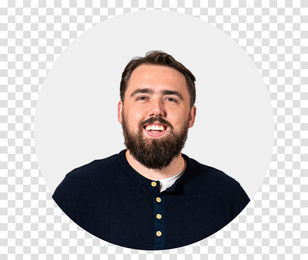 Jared Dilibero Youth Director Openhealthcare Sl, Face, Person, Human, Beard Transparent Png