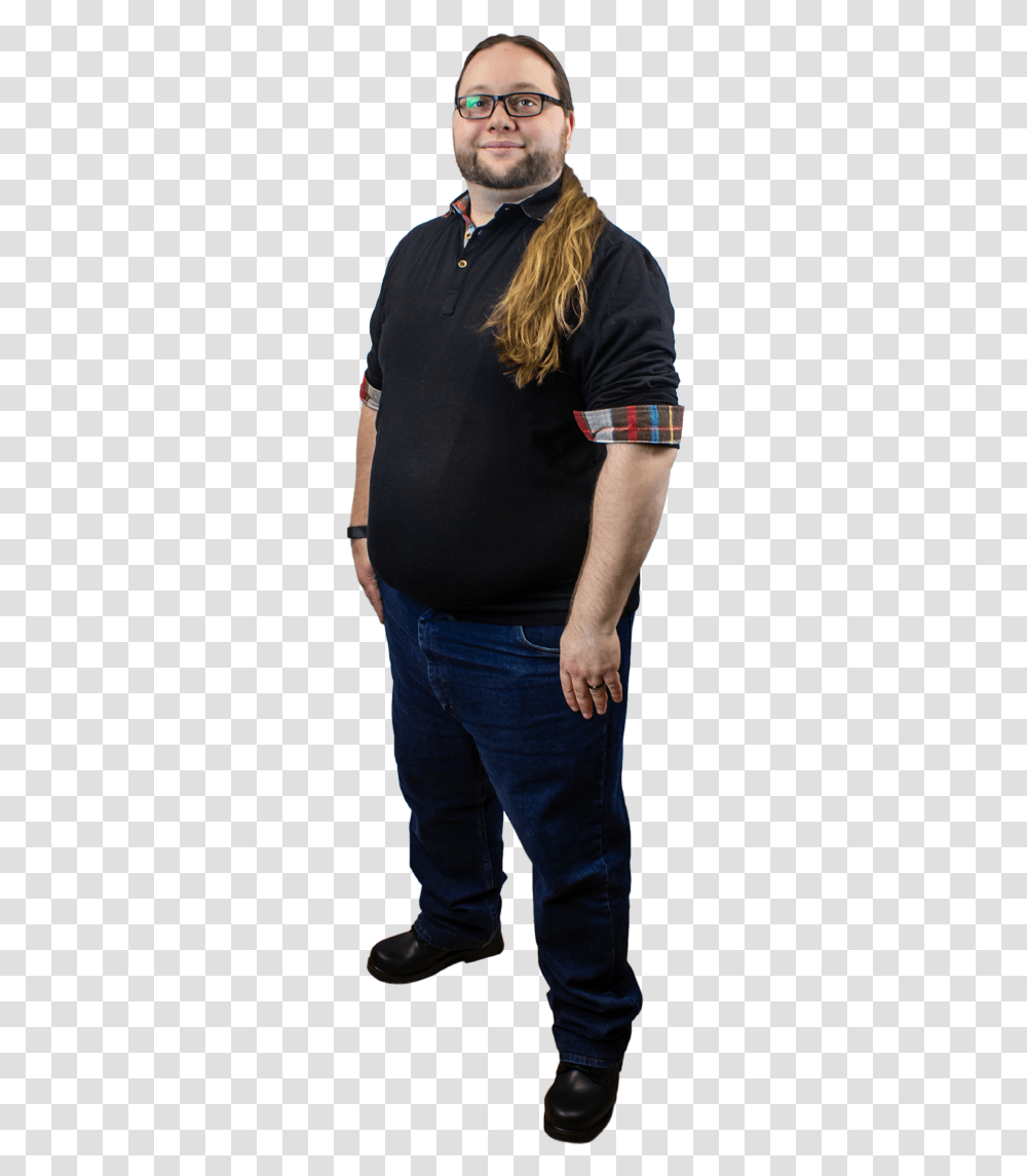 Jared Winteregg Standing, Pants, Person, Jeans Transparent Png