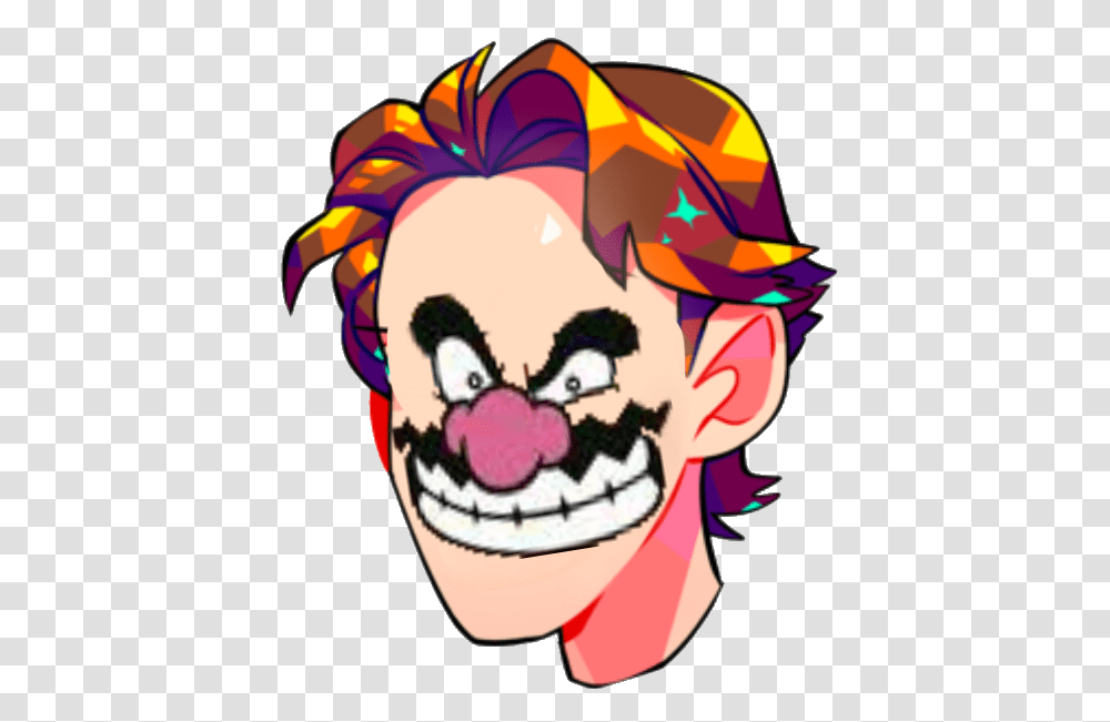 Jario Wario Know Your Meme, Label, Face Transparent Png