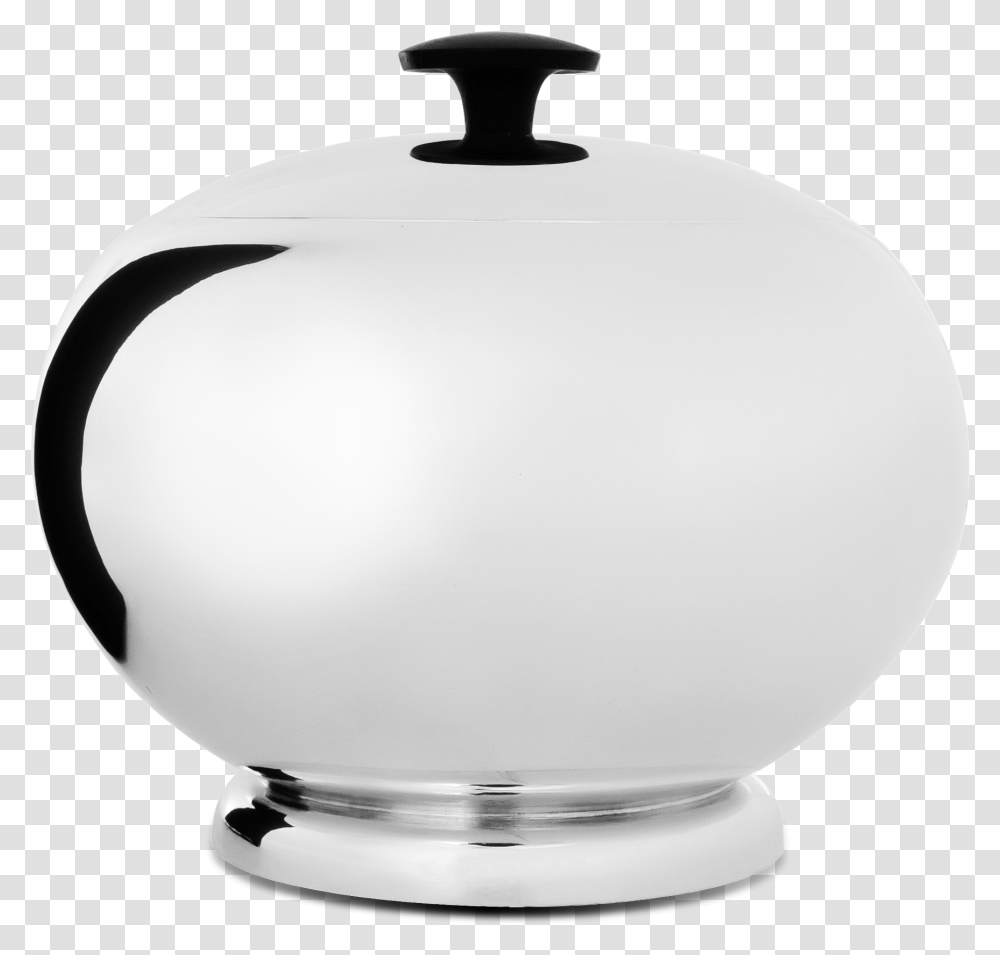 Jarosinski Amp Vaugoin Silver Bullet Sugar Bowl Sphere, Lamp, Porcelain, Pottery Transparent Png