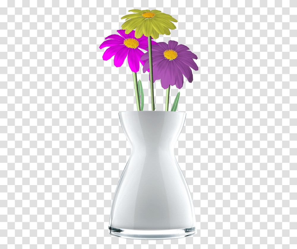 Jarrn Con Flores Sdtcvase Barberton Daisy, Pottery, Potted Plant, Flower, Blossom Transparent Png