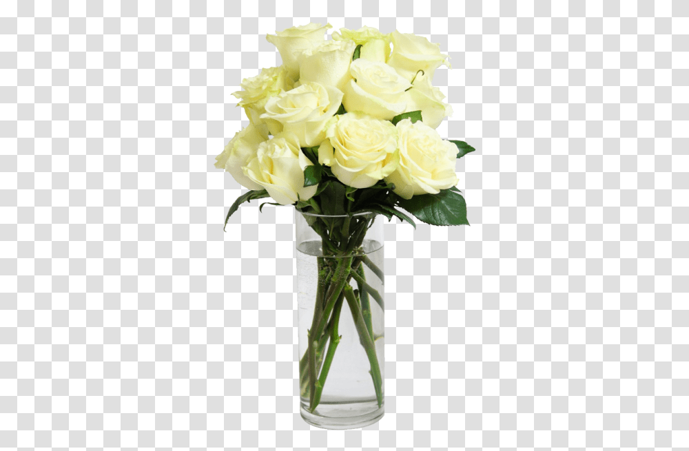 Jarron De Rosas Blancas, Plant, Flower Bouquet, Flower Arrangement, Blossom Transparent Png