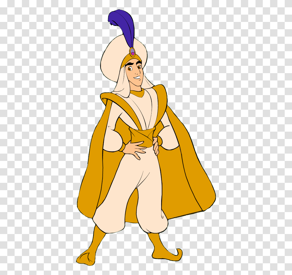Jasmine Clipart Prince Aladdin Cartoon, Apparel, Robe, Fashion Transparent Png