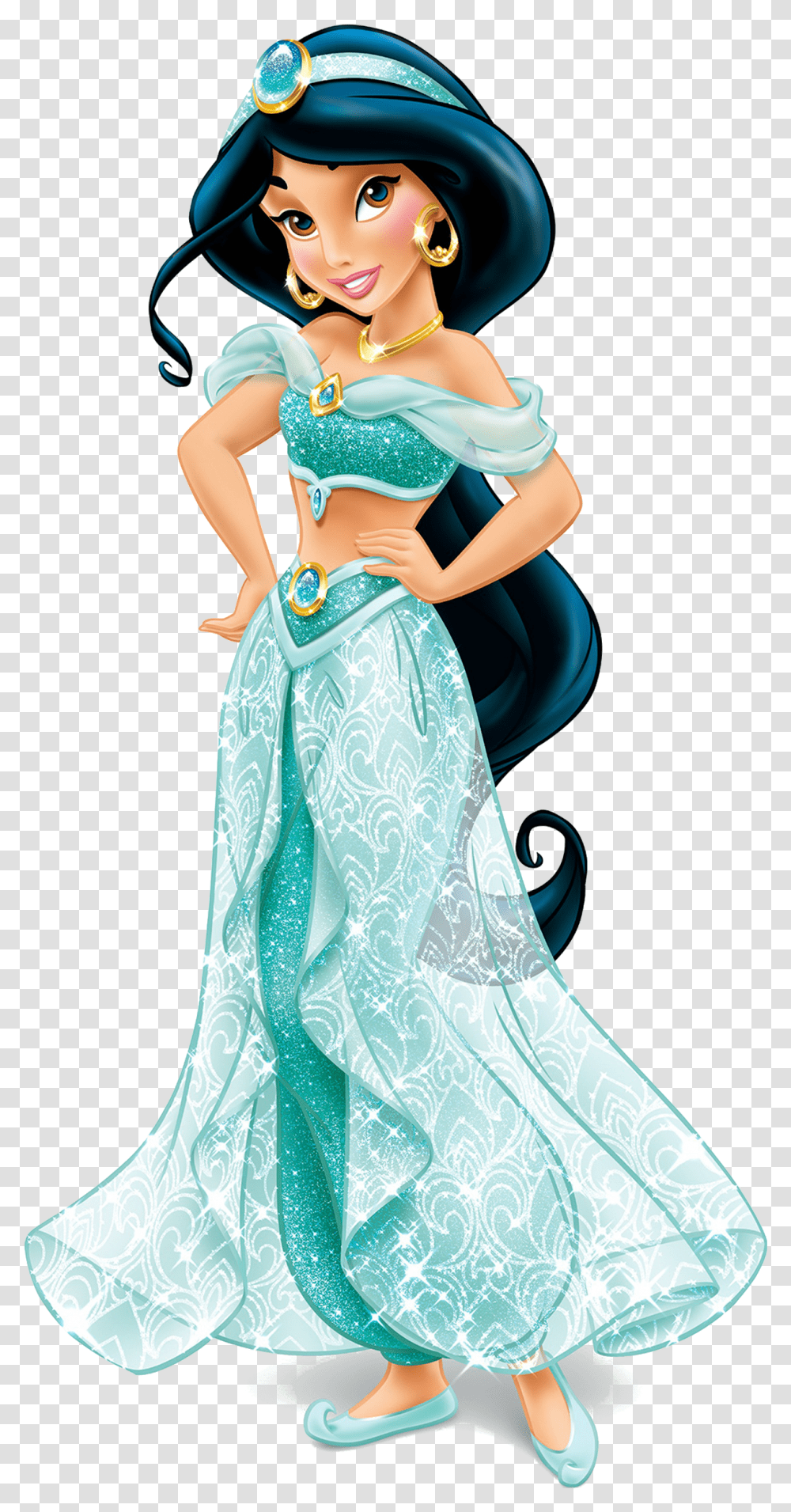 Jasmine Disney Princess Clipart Freeuse Stock Jasmine Disney Princess, Person, Costume, Female Transparent Png