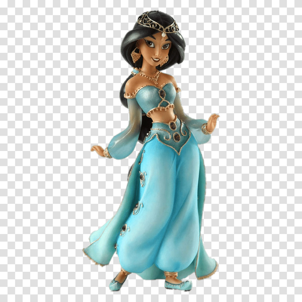 Jasmine Figurine Figurine Showcase Disney Couture De Force, Toy, Doll, Person, Human Transparent Png