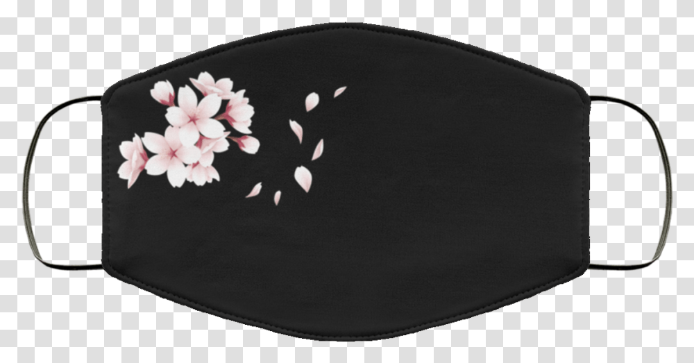 Jasmine Flower In Mask Sakura Tree Face Chester Bennington Face Mask, Plant, Blossom, Purse, Handbag Transparent Png
