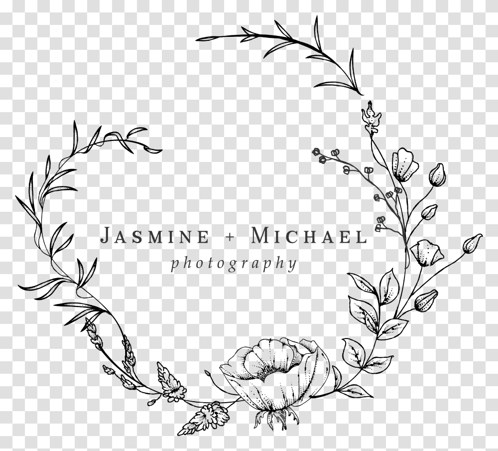 Jasmine Flower Logo, Floral Design, Pattern Transparent Png