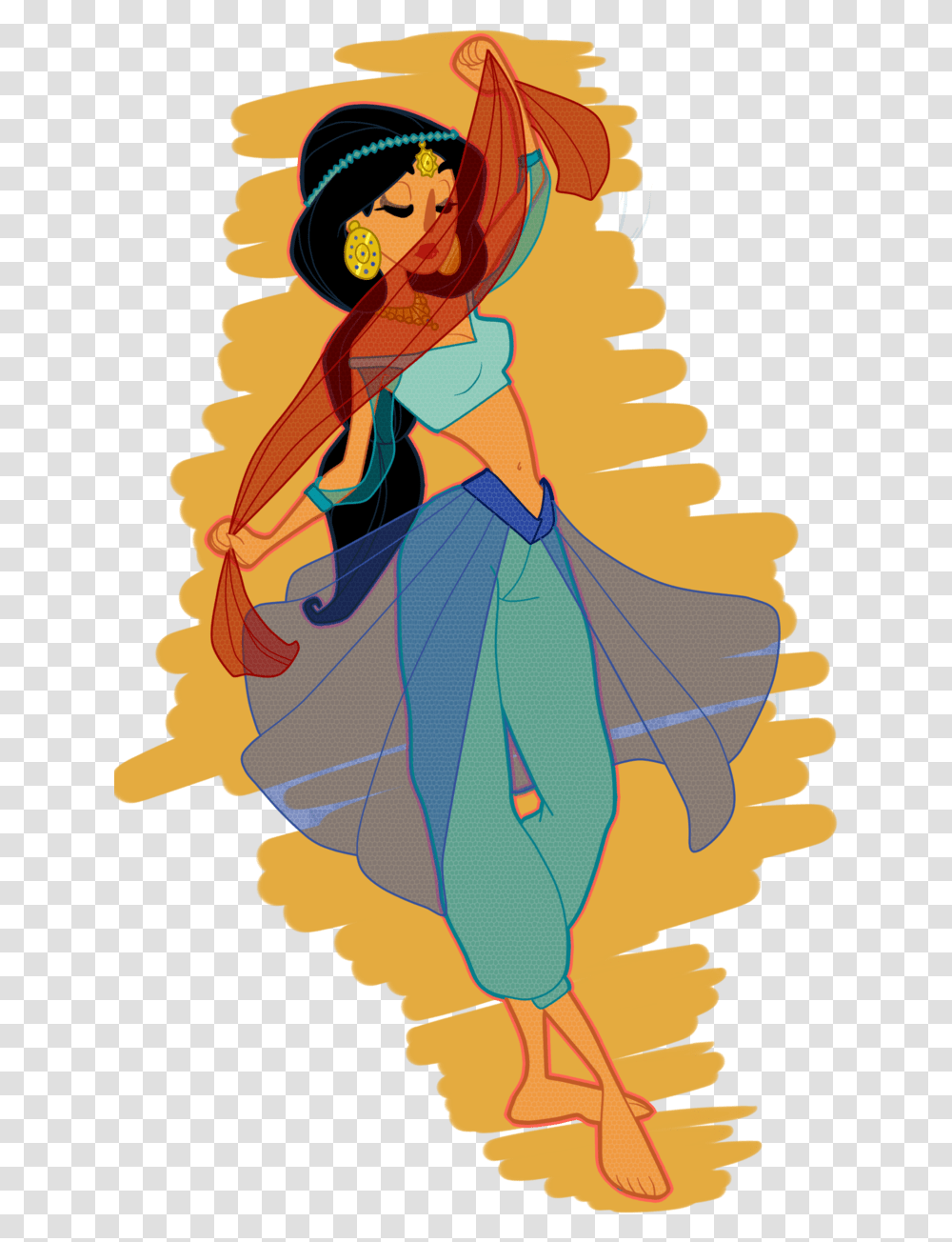 Jasmine, Pattern, Person Transparent Png