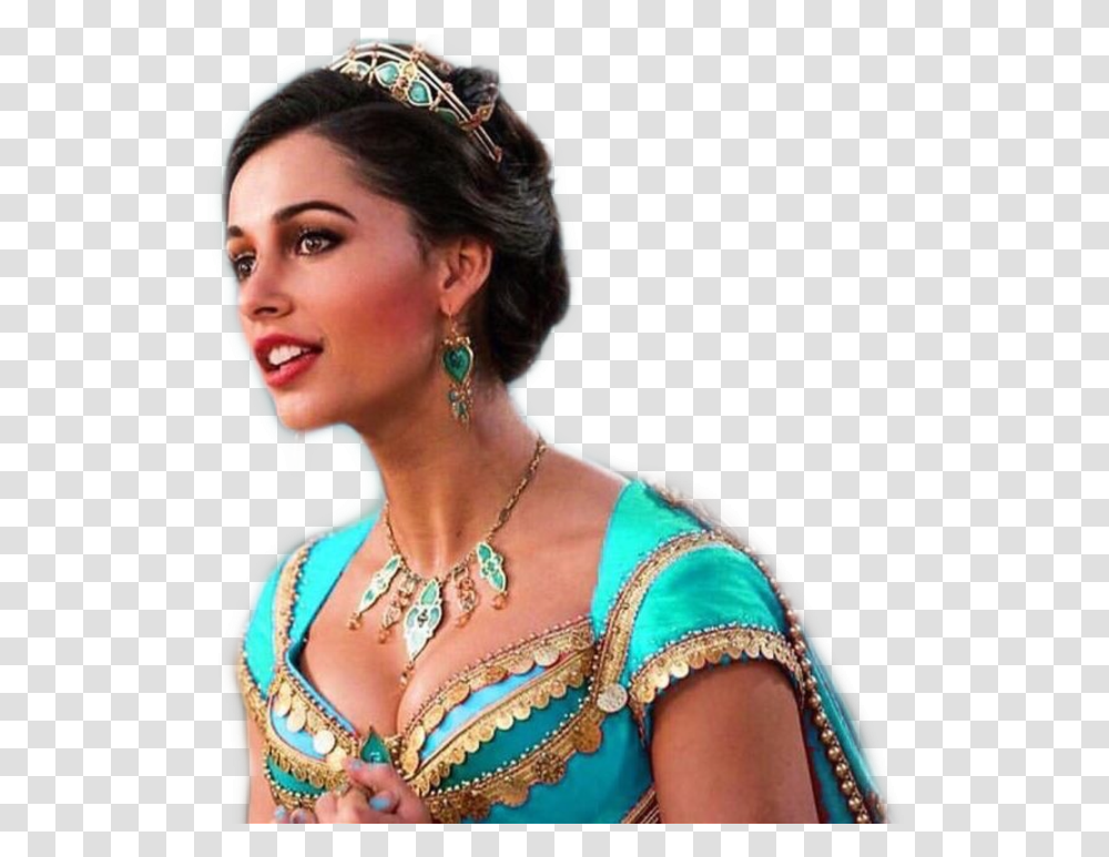 Jasmine Princessjasmine Aladdin Naomiscott Disney Mia Khalifa Princess Jasmine, Person, Accessories, Jewelry, Face Transparent Png