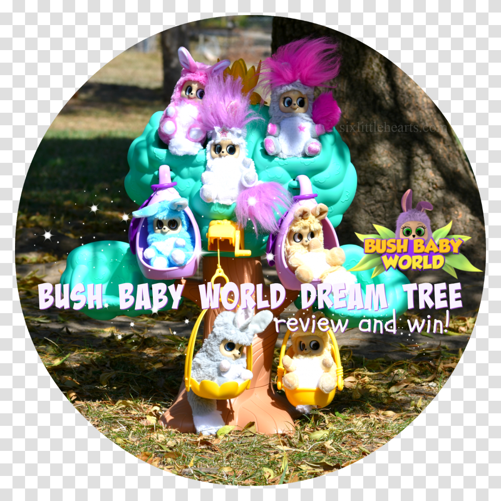 Jasnor Bush Baby World Dream Tree Review And A Bush Cartoon, Disk, Dvd Transparent Png