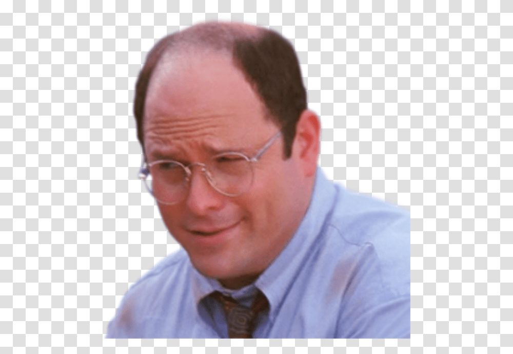 Jason Alexander George Costanza Uncharted Seriously Hope You Guys Don, Tie, Accessories, Person, Glasses Transparent Png