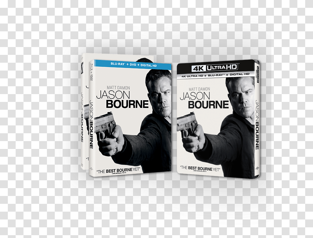 Jason Bourne Blu Ray, Person, Camera, Electronics Transparent Png