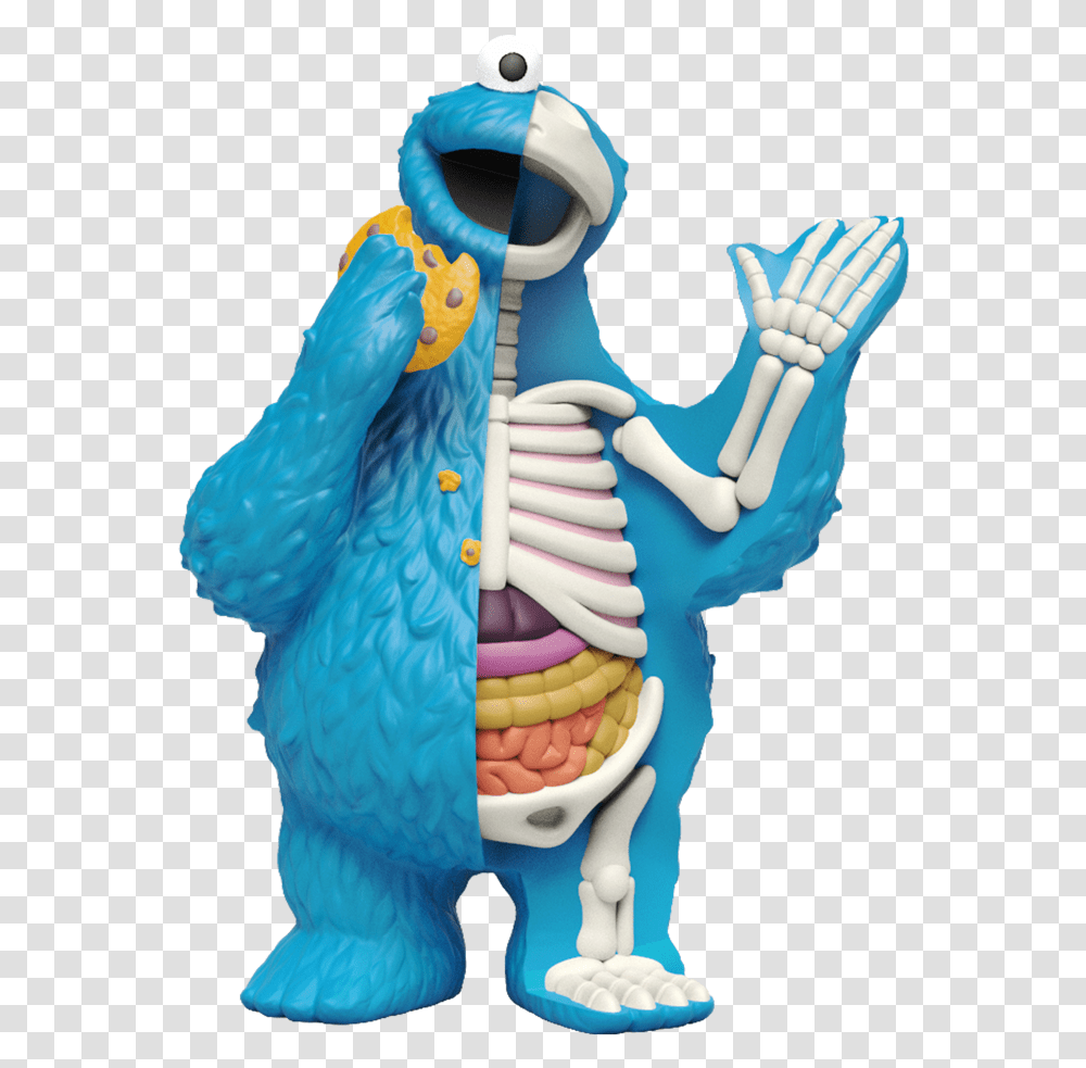 Jason Freeny Cookie Monster, Toy, Animal, Bird, Plant Transparent Png