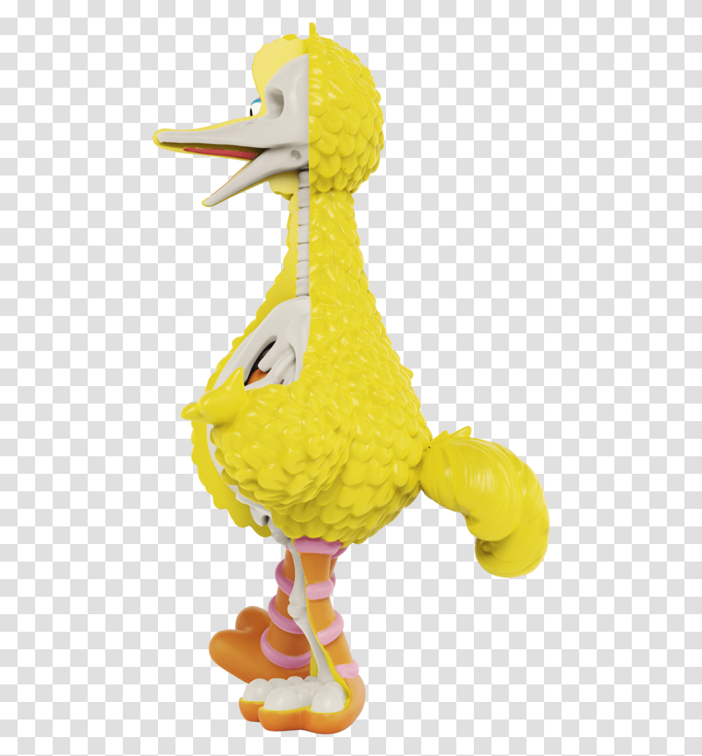 Jason Freeny X Mighty Jaxx Sesame Street 10 Xxray Plus Big Bird Sesame Street Big Birds, Toy, Poultry, Fowl, Animal Transparent Png