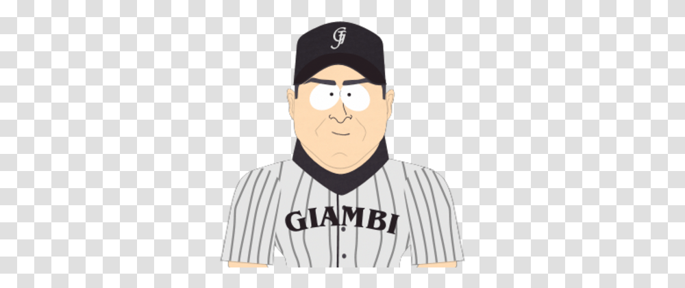 Jason Giambi South Park Archives Fandom South Park Baseball Giambi, Clothing, Person, People, Athlete Transparent Png