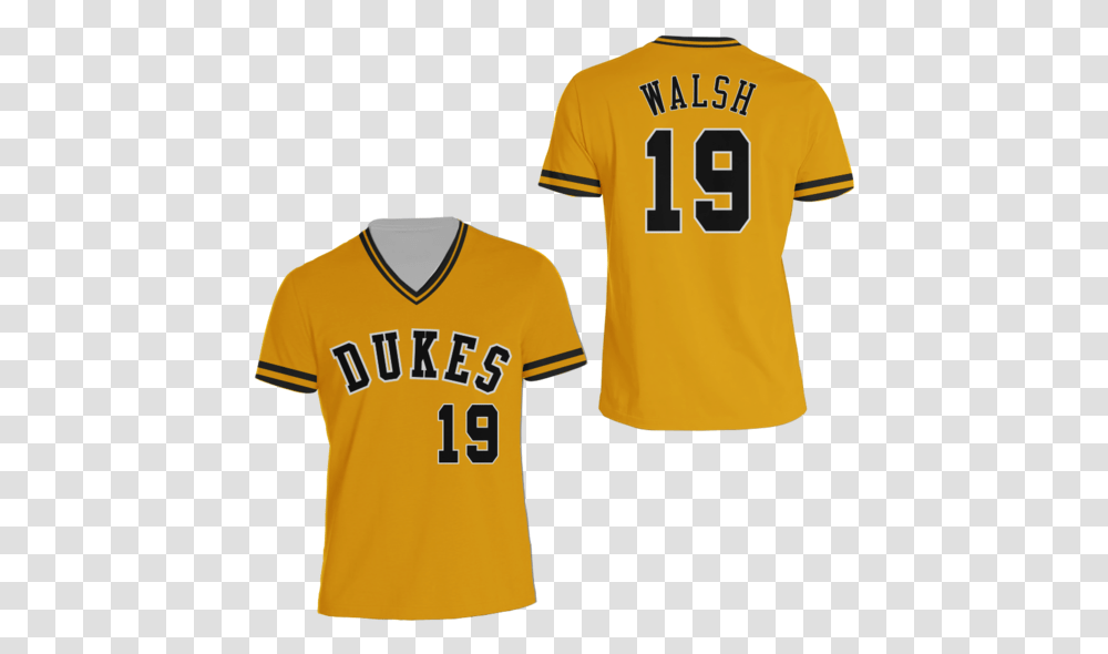 Jason Priestley Brandon Walsh Dukes 19 Baseball Jersey Baseball Uniform, Apparel, Shirt, T-Shirt Transparent Png
