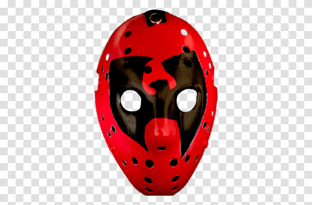 Jason Red Wutang Mask, Helmet, Apparel, Giant Panda Transparent Png