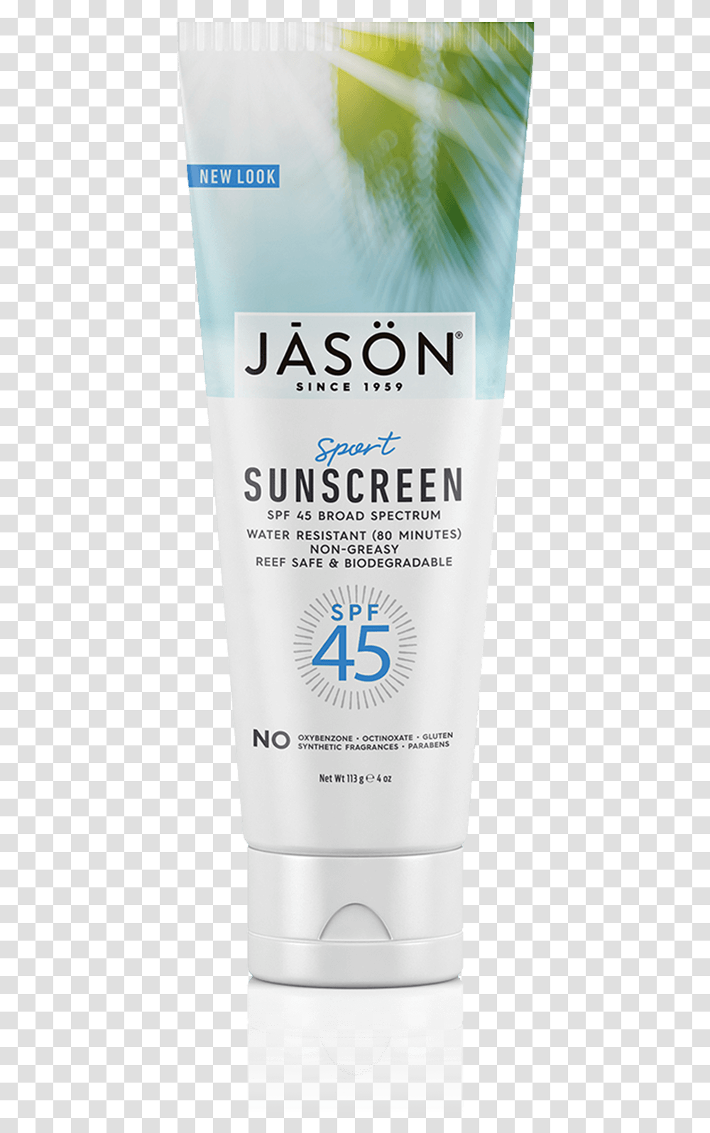 Jason Sunscreen, Bottle, Cosmetics, Aftershave, Lotion Transparent Png