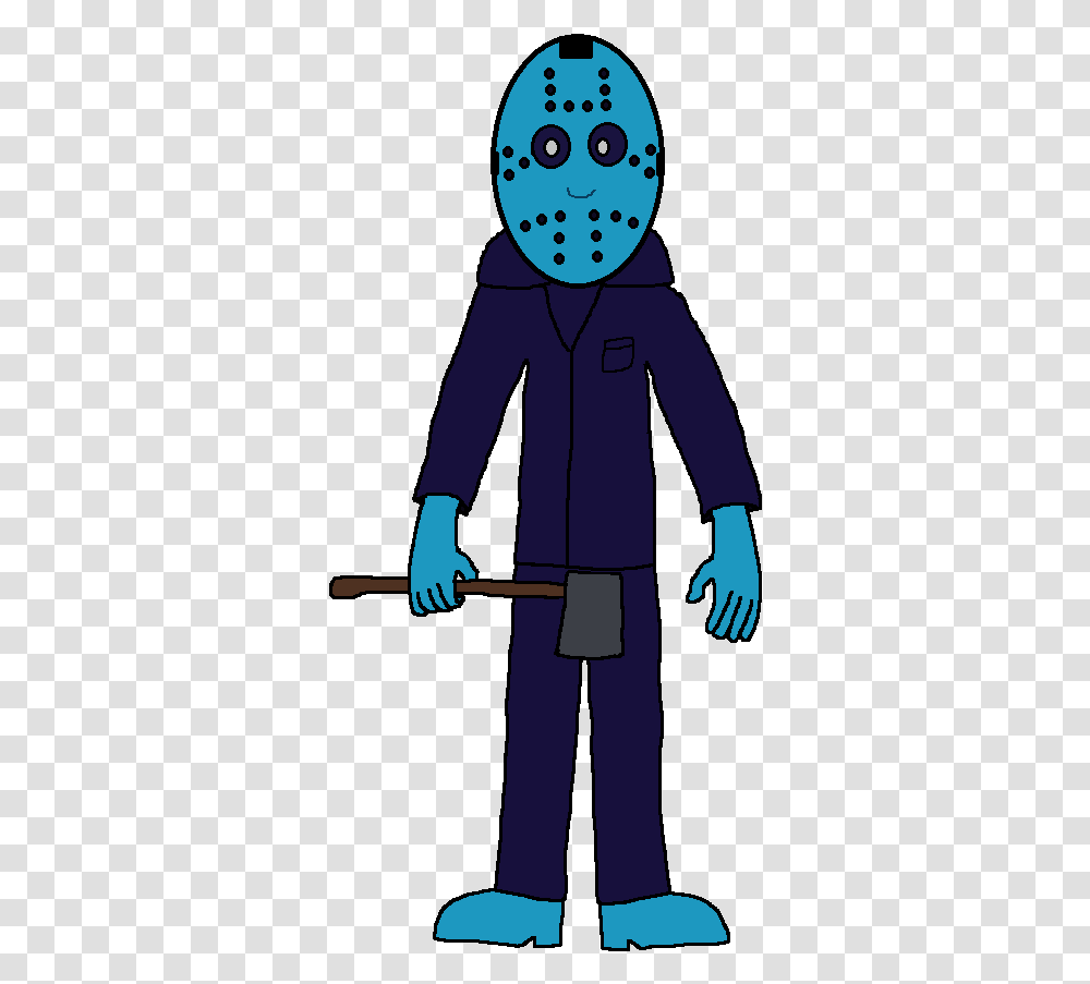 Jason Voorhees Clipart At Free For Personal Use Clip Jason Voorhees Retro, Human, Apparel, Coat Transparent Png