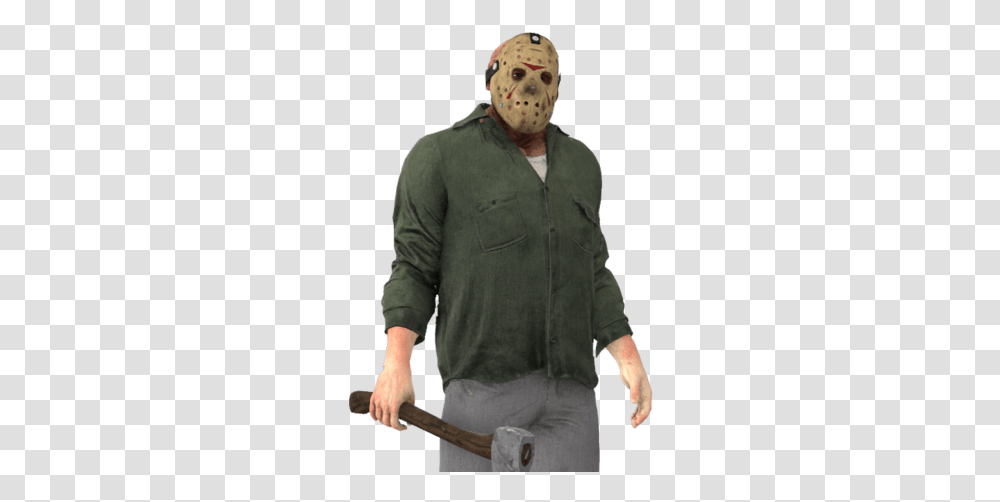 Jason Voorhees Friday The 13th Game Jason Part 3, Clothing, Apparel, Axe, Tool Transparent Png