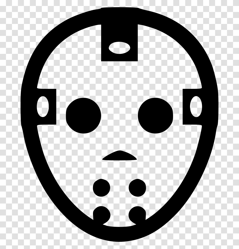 Jason Voorhees Icon Free Download, Stencil, Mask Transparent Png