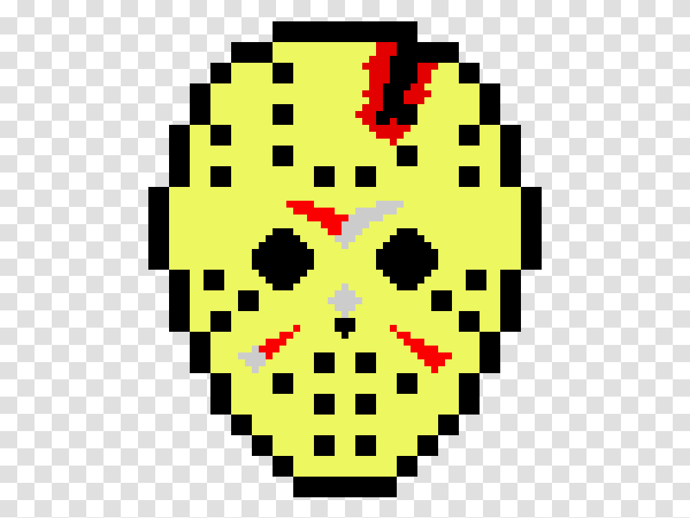 Jason Voorhees Mask, Pac Man, Rug Transparent Png