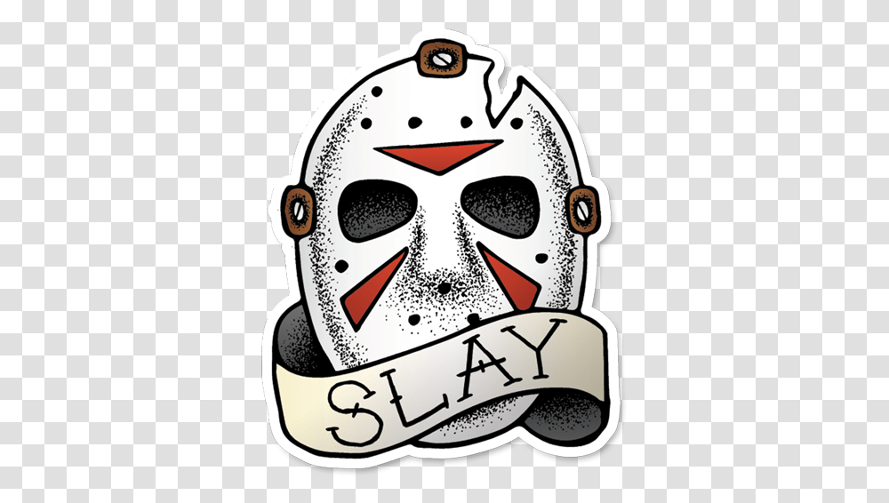 Jason Voorhees Slay, Label, Outdoors Transparent Png