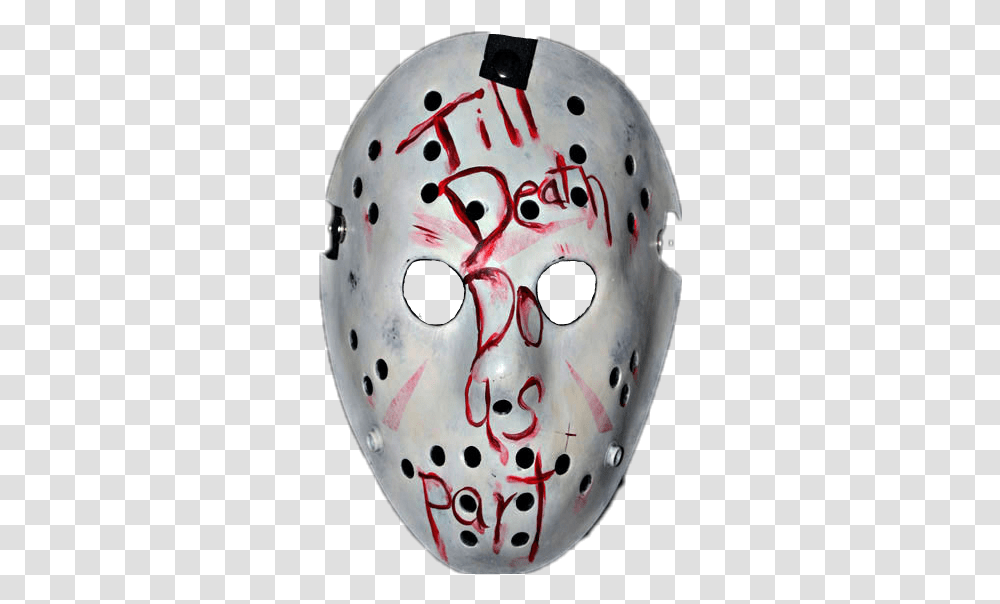 Jason White Mask Official Psds Halloween Ice Hockey Mask, Snowman, Winter, Outdoors Transparent Png